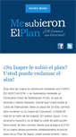 Mobile Screenshot of mesubieronelplan.cl